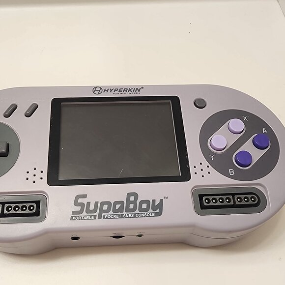 Hyperkin SupaBoy S Portable Pocket Console SNES Colors Super Famicom Console - Picture 1 of 2